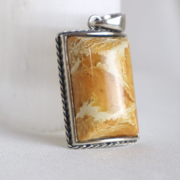 Anbar Al-Fajr (Amber) Sterling Silver Pendant