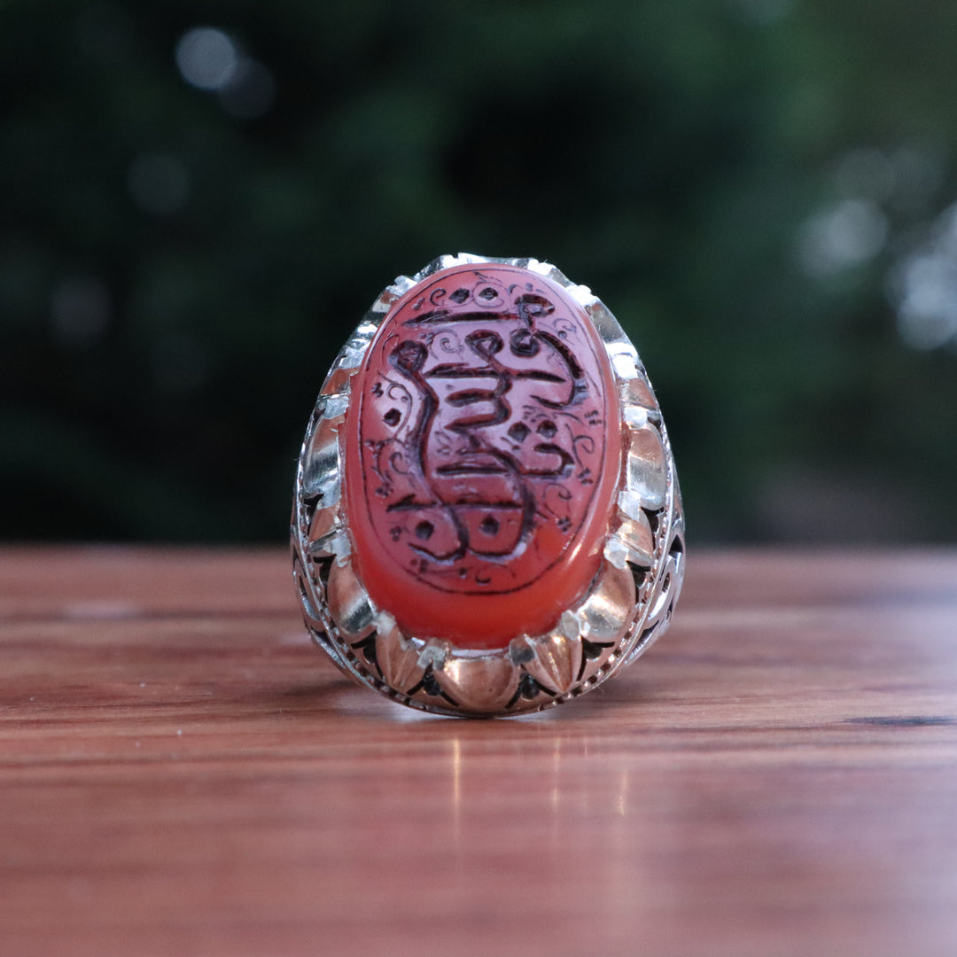 Shams Al-Durr Hussaini Sterling Silver Ring