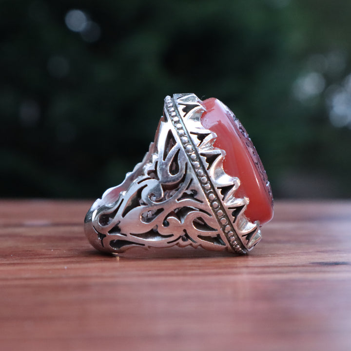 Shams Al-Durr Hussaini Sterling Silver Ring