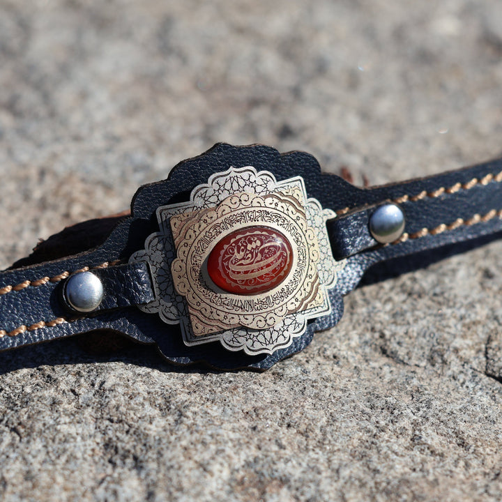 Majestic Leather Valor Bracelet