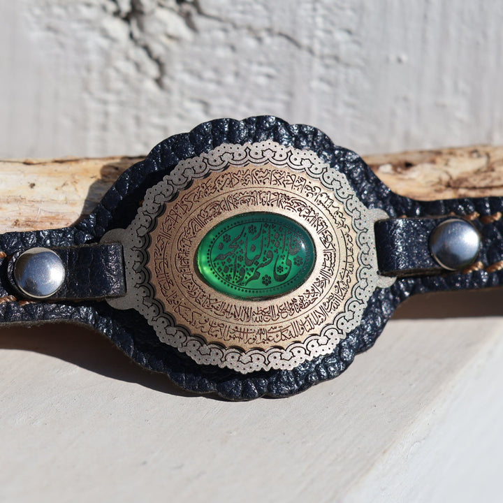 Majestic Leather Valor Bracelet