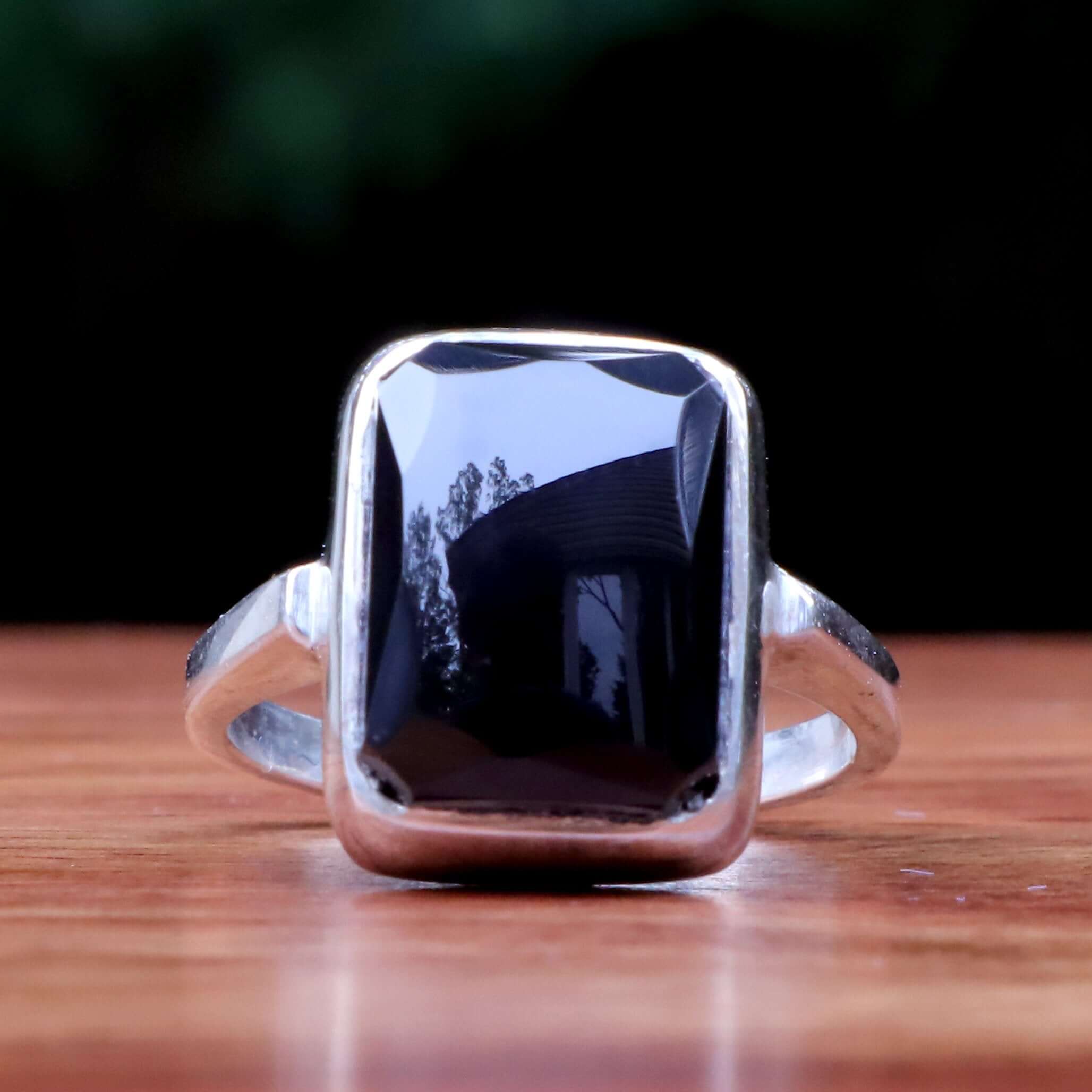 CEYLONMINE Sulemani Hakik Ring With Natural Black Hakik Stone Astrological  & Lab Certified Stone Agate Silver Plated Ring Price in India - Buy  CEYLONMINE Sulemani Hakik Ring With Natural Black Hakik Stone